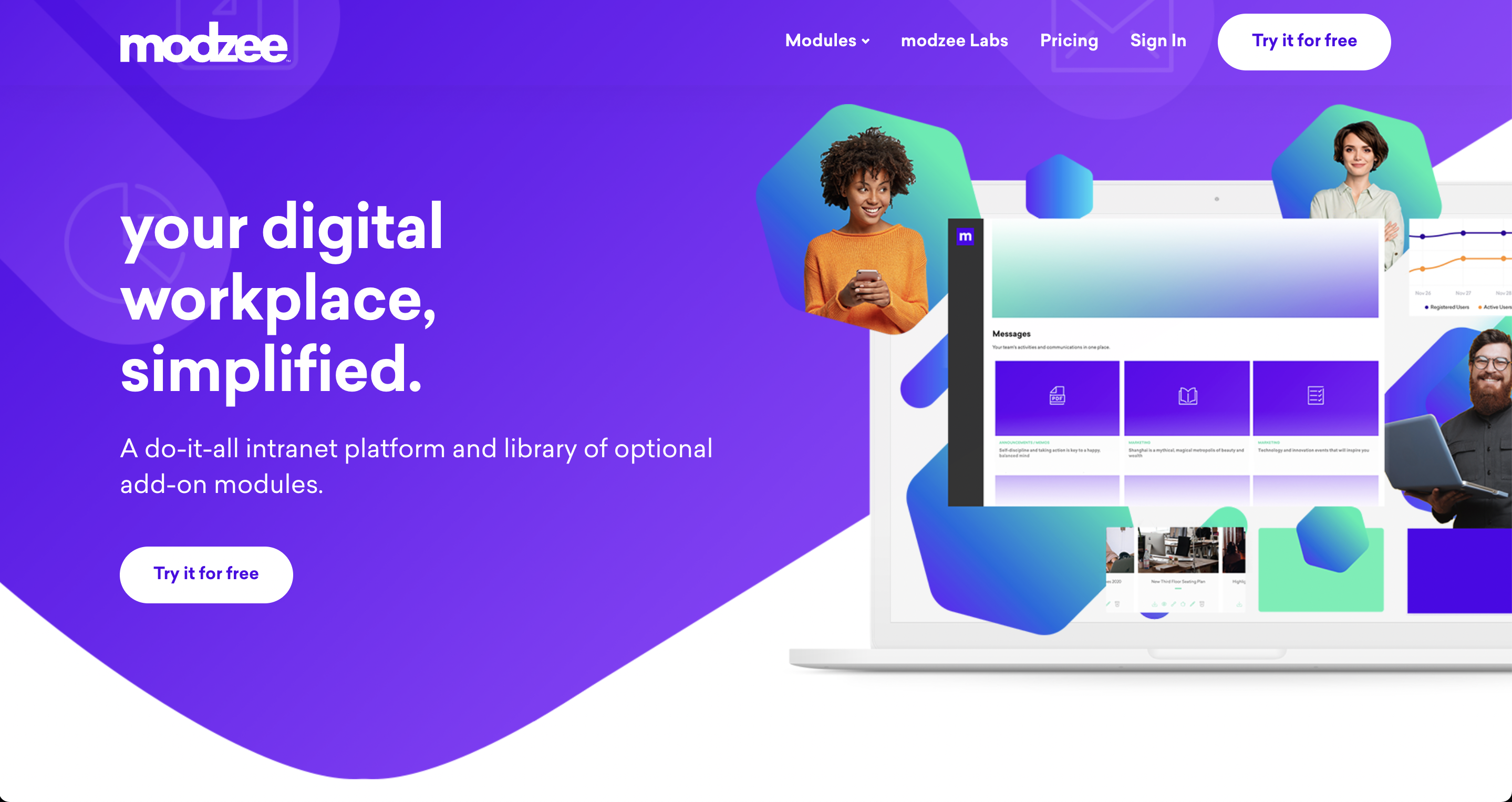 modzee Marketing Site